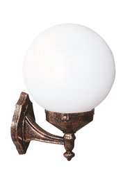 Opviq Lámpara de Pared Exterior Marrón BAP-68160-BKR-OP